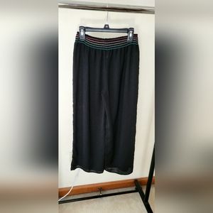 Arizona Girls' Dress Pants, Medium 10-12, Black